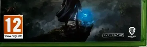 Hogwarts Legacy, the PEGI square on its front