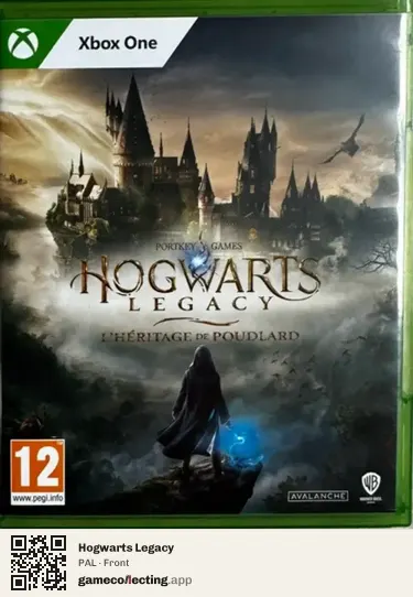 Hogwarts Legacy Xbox One, PAL box front