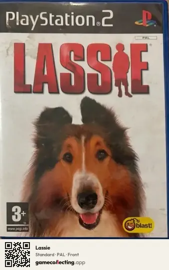 Lassie PlayStation 2, PAL box front