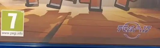 The Escapists 2, the PEGI square on its front