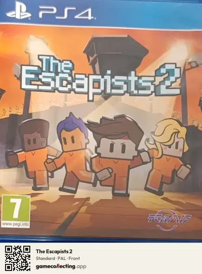 The Escapists 2 PlayStation 4, PAL box front
