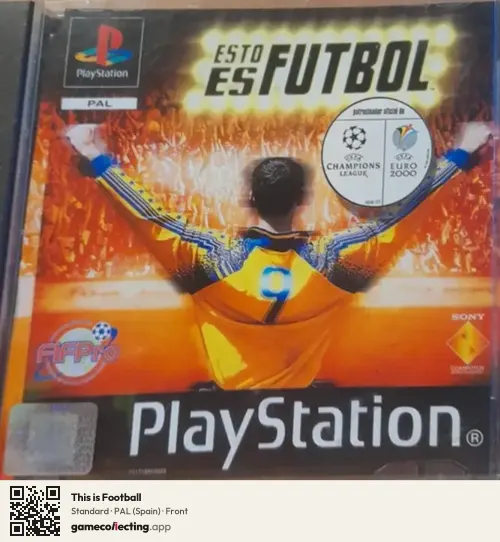 This is Football PlayStation, Spain box front