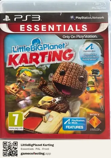 LittleBigPlanet Karting PlayStation 3, PAL box front