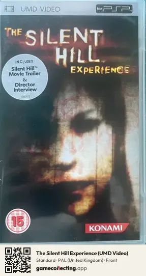 The Silent Hill Experience (UMD Video) PlayStation Portable, United Kingdom box front