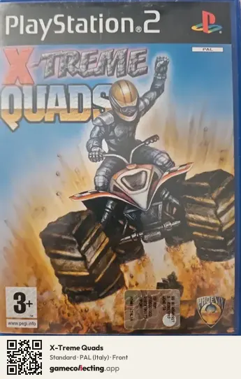 X-Treme Quads PlayStation 2, Italy box front