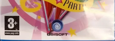 Totally Spies! Totally Party, the PEGI square on its front