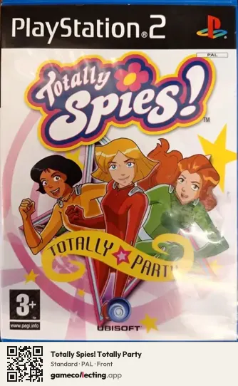 Totally Spies! Totally Party PlayStation 2, PAL box front