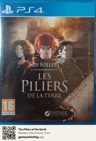The Pillars of the Earth PlayStation 4, France box front
