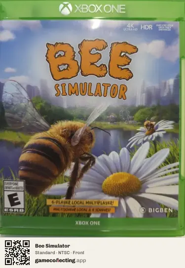 Bee Simulator Xbox One, NTSC box front