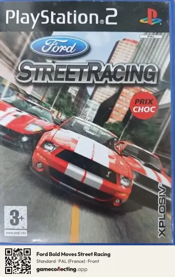 Ford Bold Moves Street Racing PlayStation 2, France box front