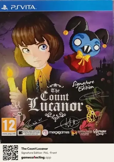 The Count Lucanor PlayStation Vita, PAL box front
