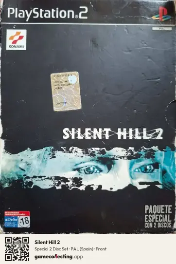 Silent Hill 2 PlayStation 2, Spain box front