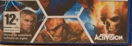Marvel: Ultimate Alliance, the PEGI square on its front