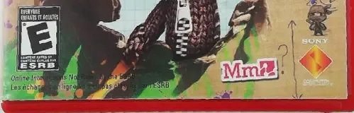 LittleBigPlanet, the ESRB box on its front