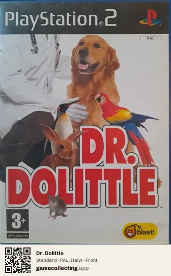 Dr. Dolittle PlayStation 2, Italy box front