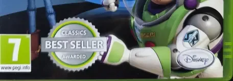 Toy Story 3: The Video Game, the PEGI square on its front