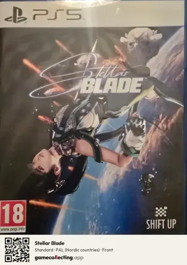 Stellar Blade PlayStation 5, Nordic countries box front