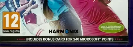 Dance Central 2, the PEGI square on its front
