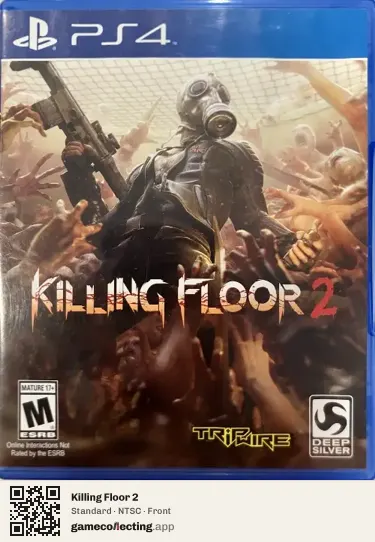 Killing Floor 2 PlayStation 4, NTSC box front