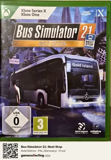 Bus Simulator 21: Next Stop Xbox Series X, Germany box front
