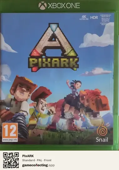 PixARK Xbox One, PAL box front