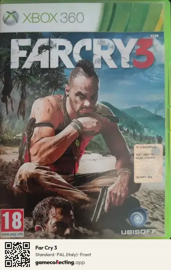 Far Cry 3 Xbox 360, Italy box front