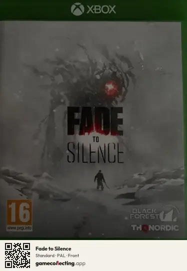 Fade to Silence Xbox One, PAL box front
