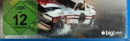 FlatOut 4: Total Insanity, the USK square on its front
