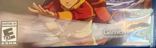 Avatar: The Last Airbender: Quest for Balance, the ESRB box on its front