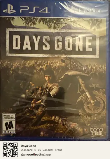 Days Gone PlayStation 4, Canada box front
