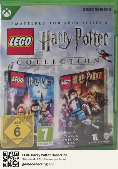 LEGO Harry Potter Collection Xbox Series X, Germany box front