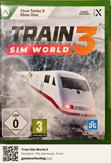 Train Sim World 3 Xbox Series X, Germany box front
