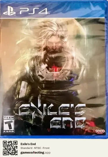 Exile's End PlayStation 4, NTSC box front