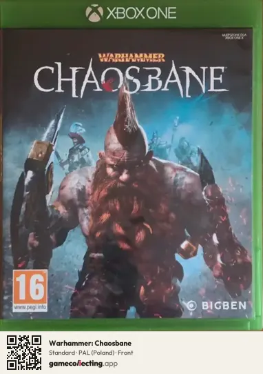 Warhammer: Chaosbane Xbox One, Poland box front