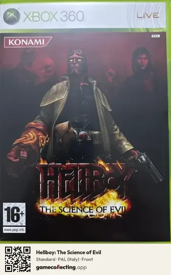 Hellboy: The Science of Evil Xbox 360, Italy box front