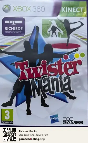 Twister Mania Xbox 360, Italy box front