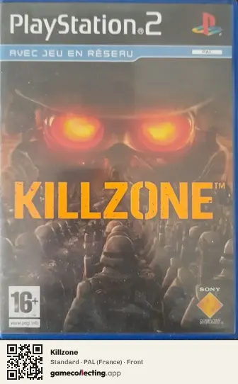 Killzone PlayStation 2, France box front