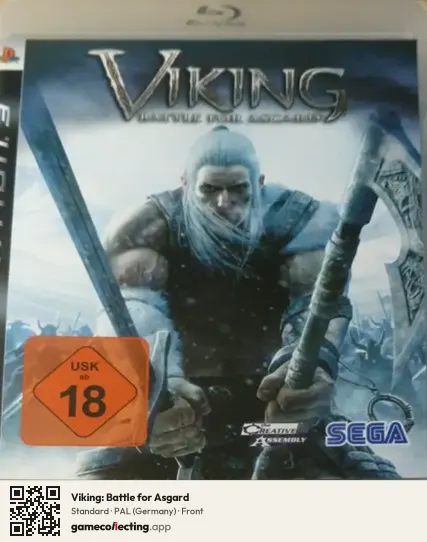 Viking: Battle for Asgard PlayStation 3, Germany box front