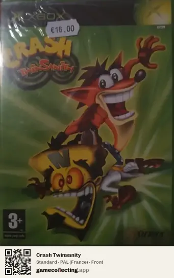 Crash Twinsanity Xbox, France box front