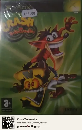 Crash Twinsanity Xbox, France box front