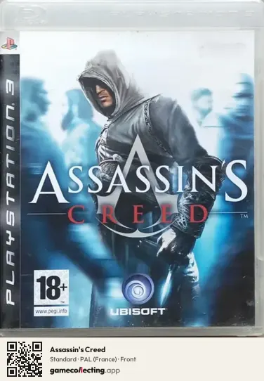 Assassin's Creed PlayStation 3, France box front