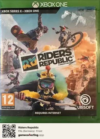 Riders Republic Xbox Series X, Germany box front