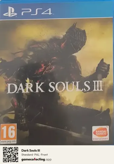 Dark Souls III PlayStation 4, PAL box front