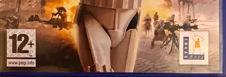 Star Wars: Battlefront, the PEGI square on its front
