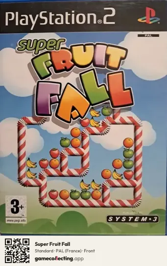 Super Fruit Fall PlayStation 2, France box front