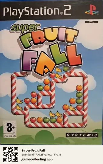 Super Fruit Fall PlayStation 2, France box front