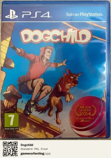 Dogchild PlayStation 4, PAL box front