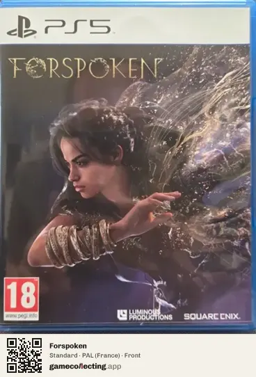 Forspoken PlayStation 5, France box front