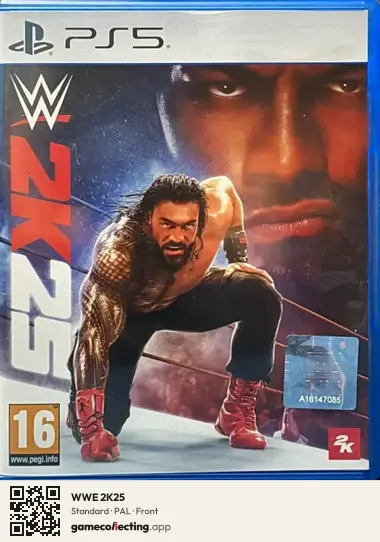WWE 2K25 PlayStation 5, PAL box front