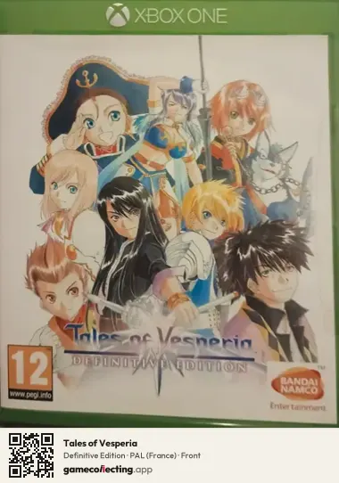 Tales of Vesperia Xbox One, France box front